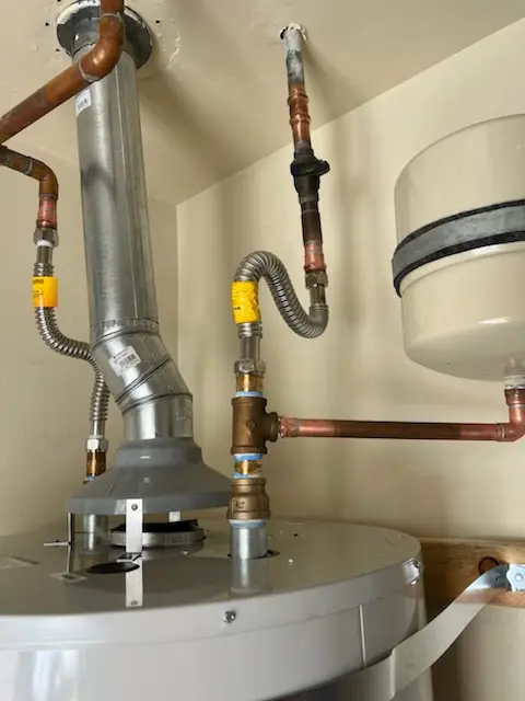 Water heater installation and plumbing repair in Midland